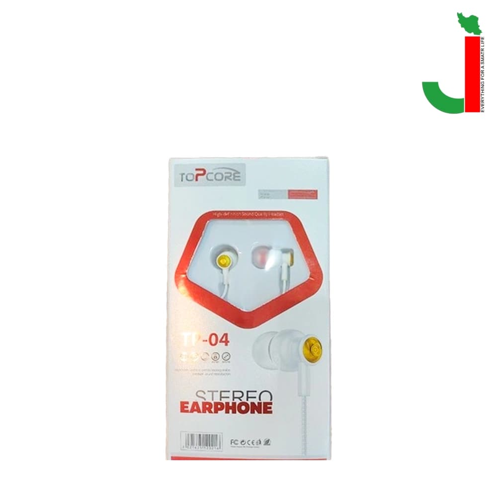 هندزفری سیمی تاپکور مدل TP-04