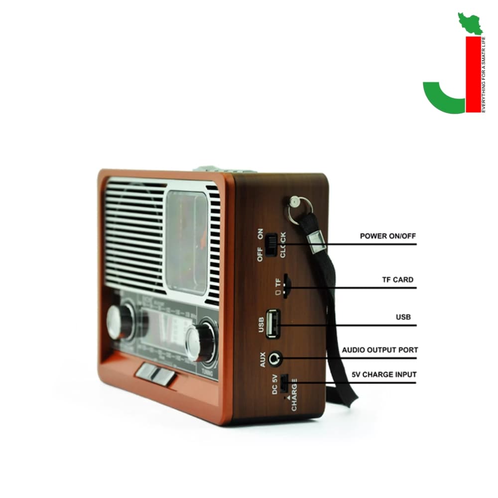 اسپیکر قابل حمل و بلوتوثیKTF-1647 — تصویر ۴