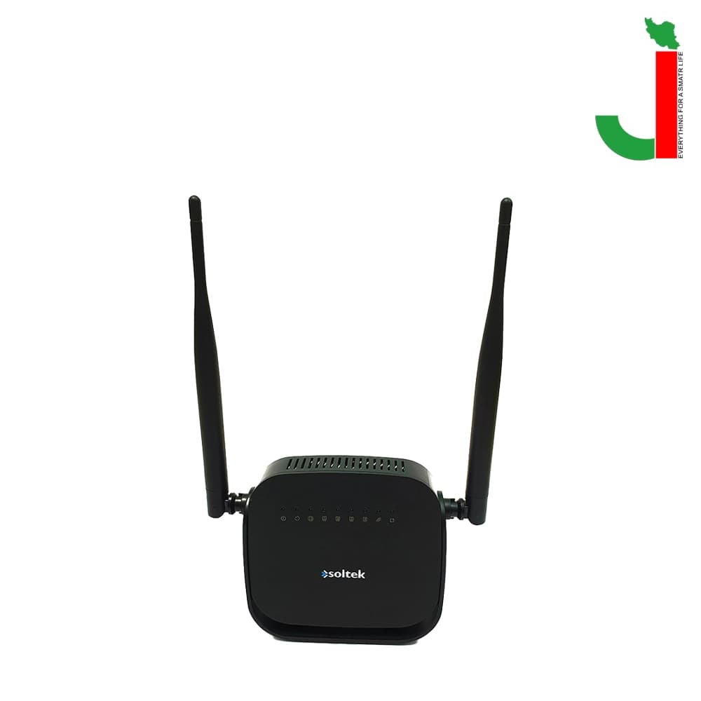 مودم روتر سولتک ADSL2 Plus بی‌سیم N300 سولتک مدل WM305N