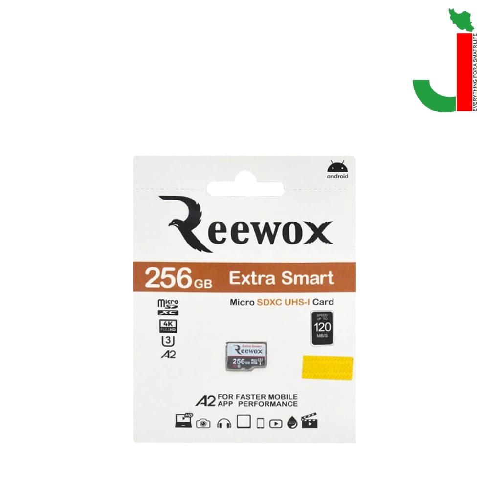کارت حافظه میکرو ریوکس مدل Extra Smart U3 ظرفیت 256 گیگابایت — تصویر ۲