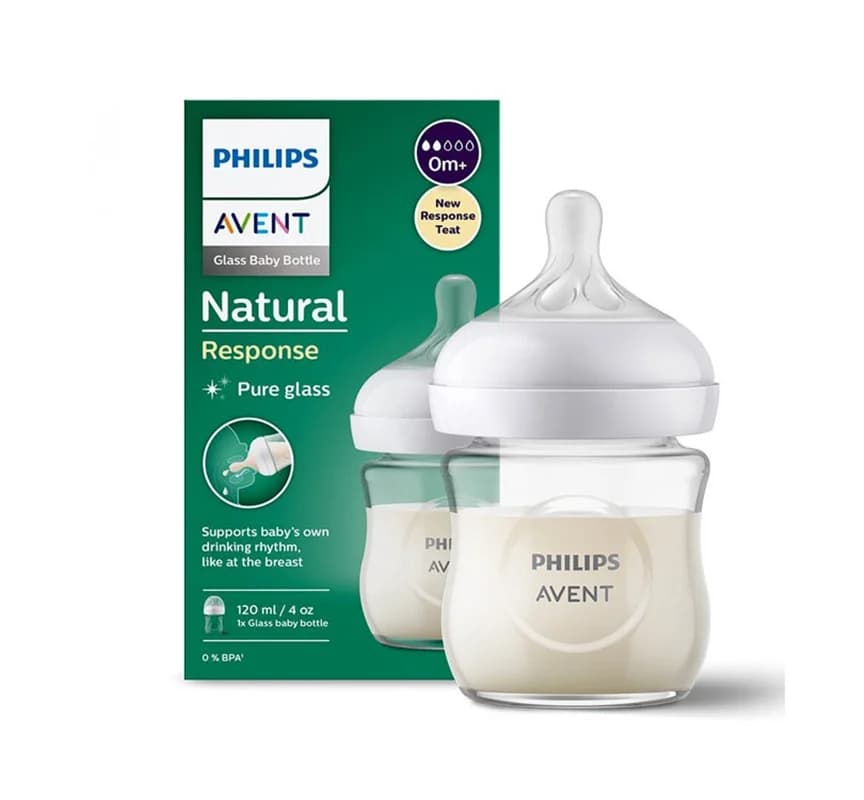 شیشه شیر 120 میل پیرکس فیلیپس اونت | Avent