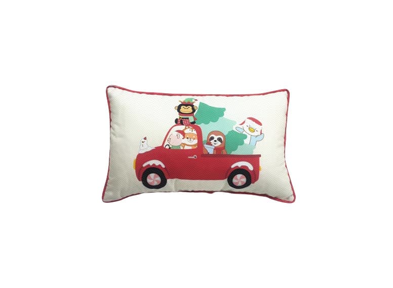 کوسن مینیسو، طرح مینی فامیلی، Miniso MINI FAMILY Pillow، رنگی، 50*30 سانتی متر