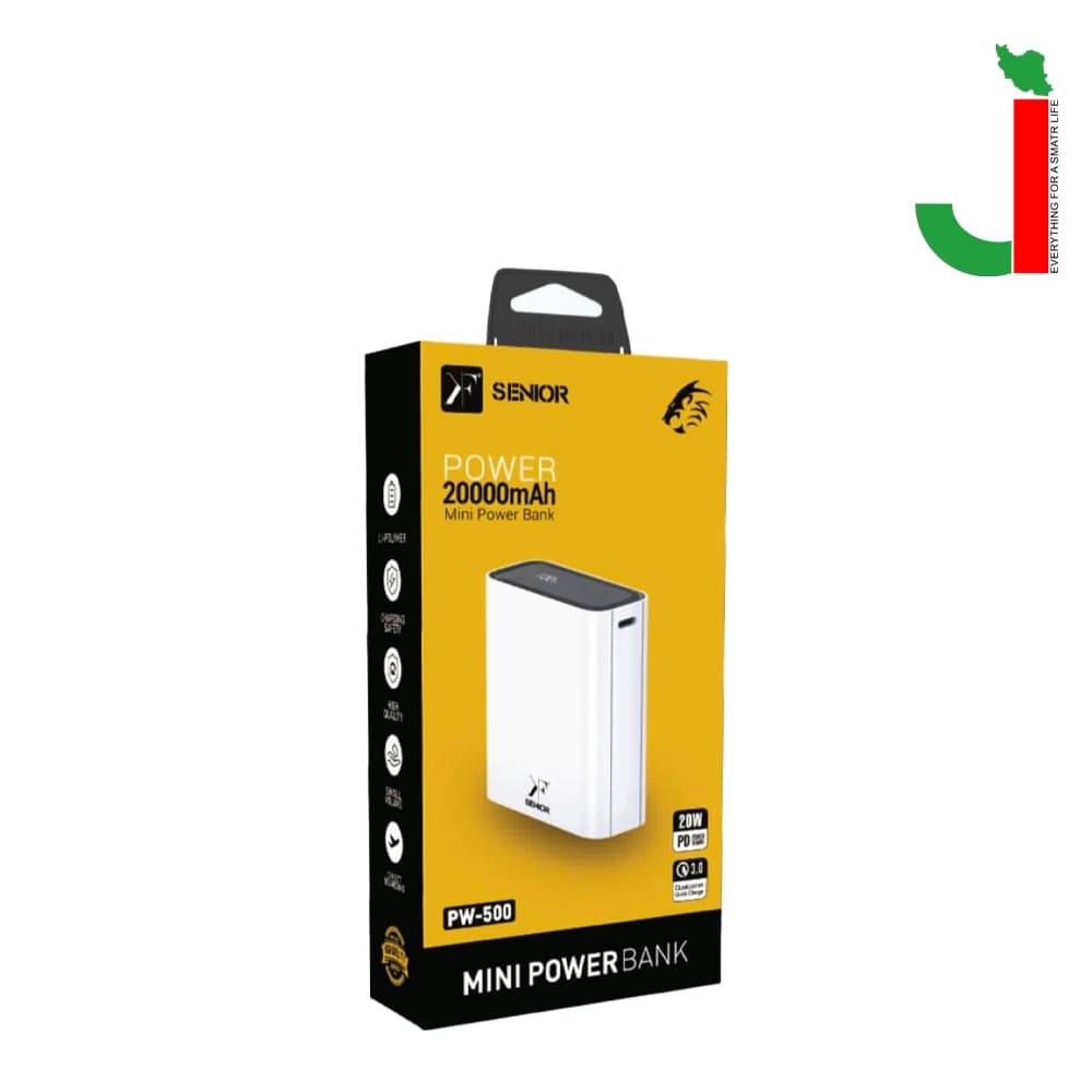 پاور بانک 20000 کی اف سنیور مدل pw-500 — تصویر ۳