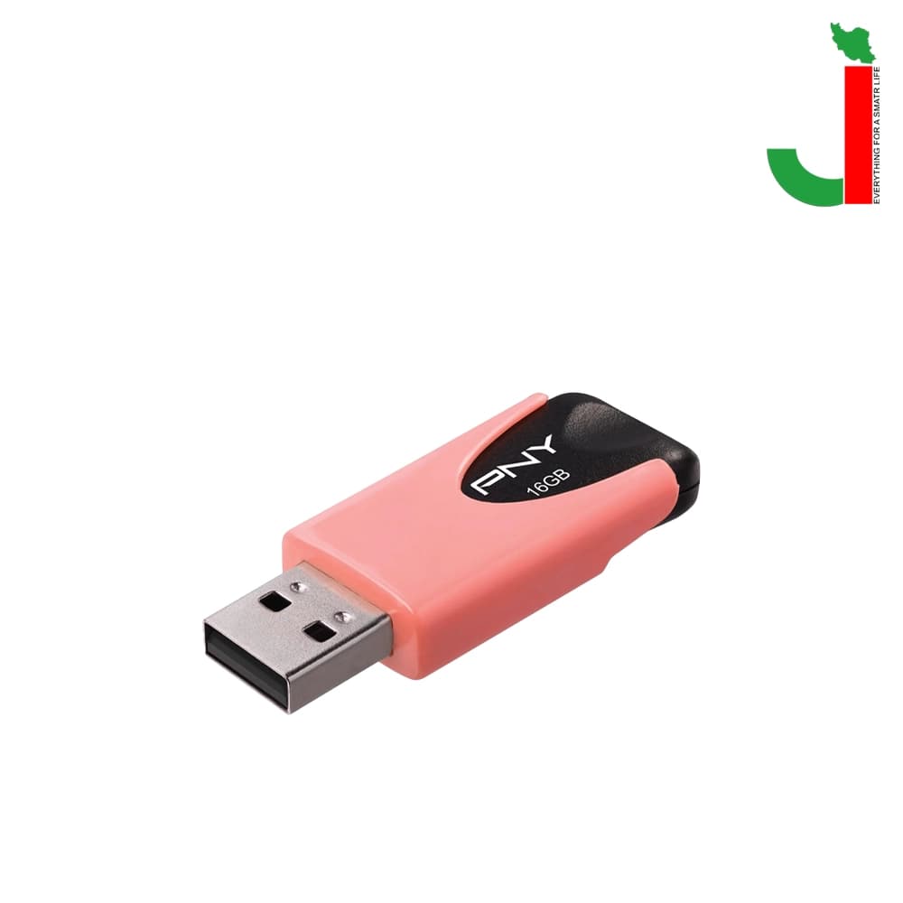 فلش پی ان وای مدل اتچ ظرفیت 16 گیگابایت USB 2.0 — تصویر ۳