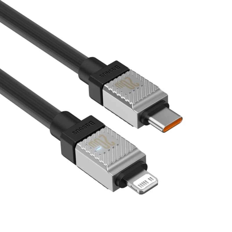کابل تبدیل USB-C به لایتنینگ باسئوس مدل Coolplay Series طول 1 متر — تصویر ۵