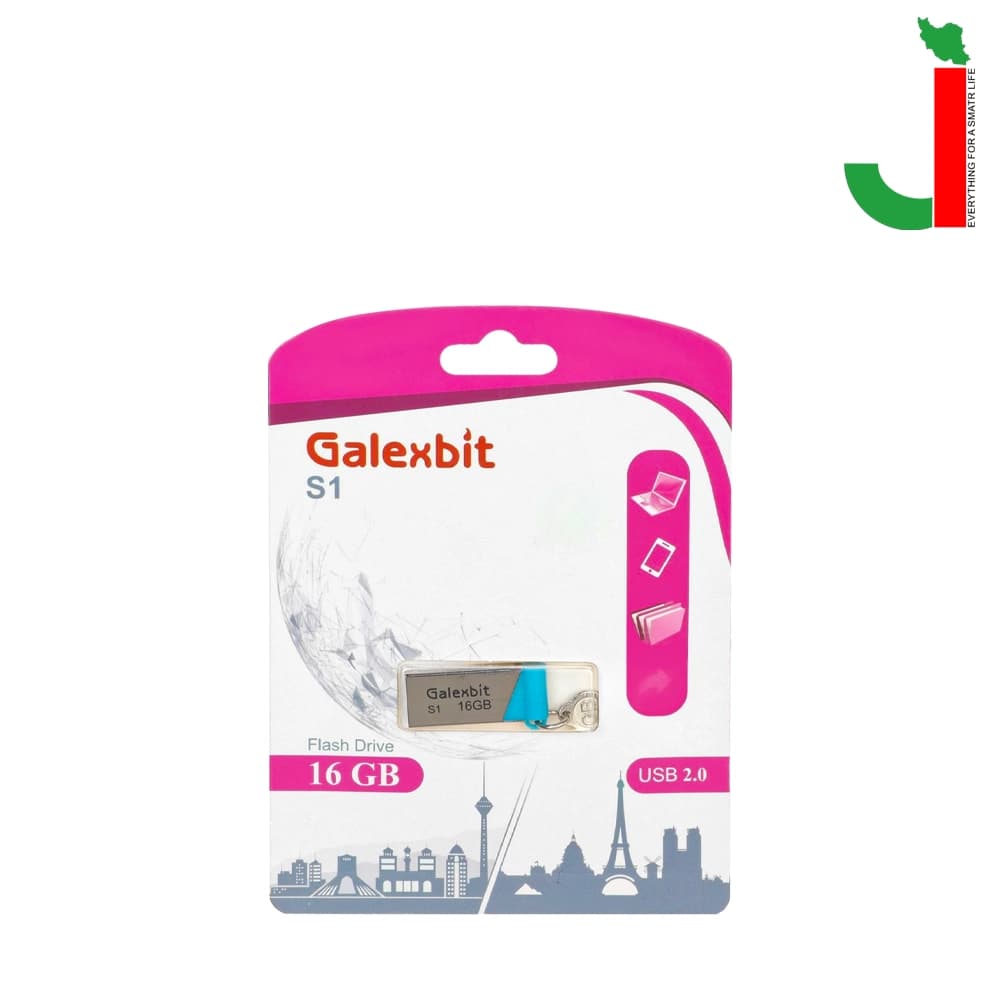 مشخصات فلش گلکسبیت مدل s1 ظرفیت 16 گیگابایت USB2.0 — تصویر ۲