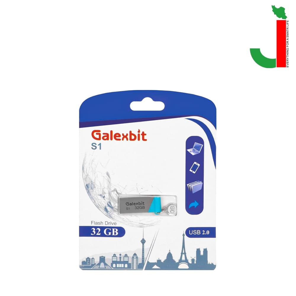 مشخصات فلش گلکسبیت مدل s1 ظرفیت 32 گیگابایت USB2.0 — تصویر ۲