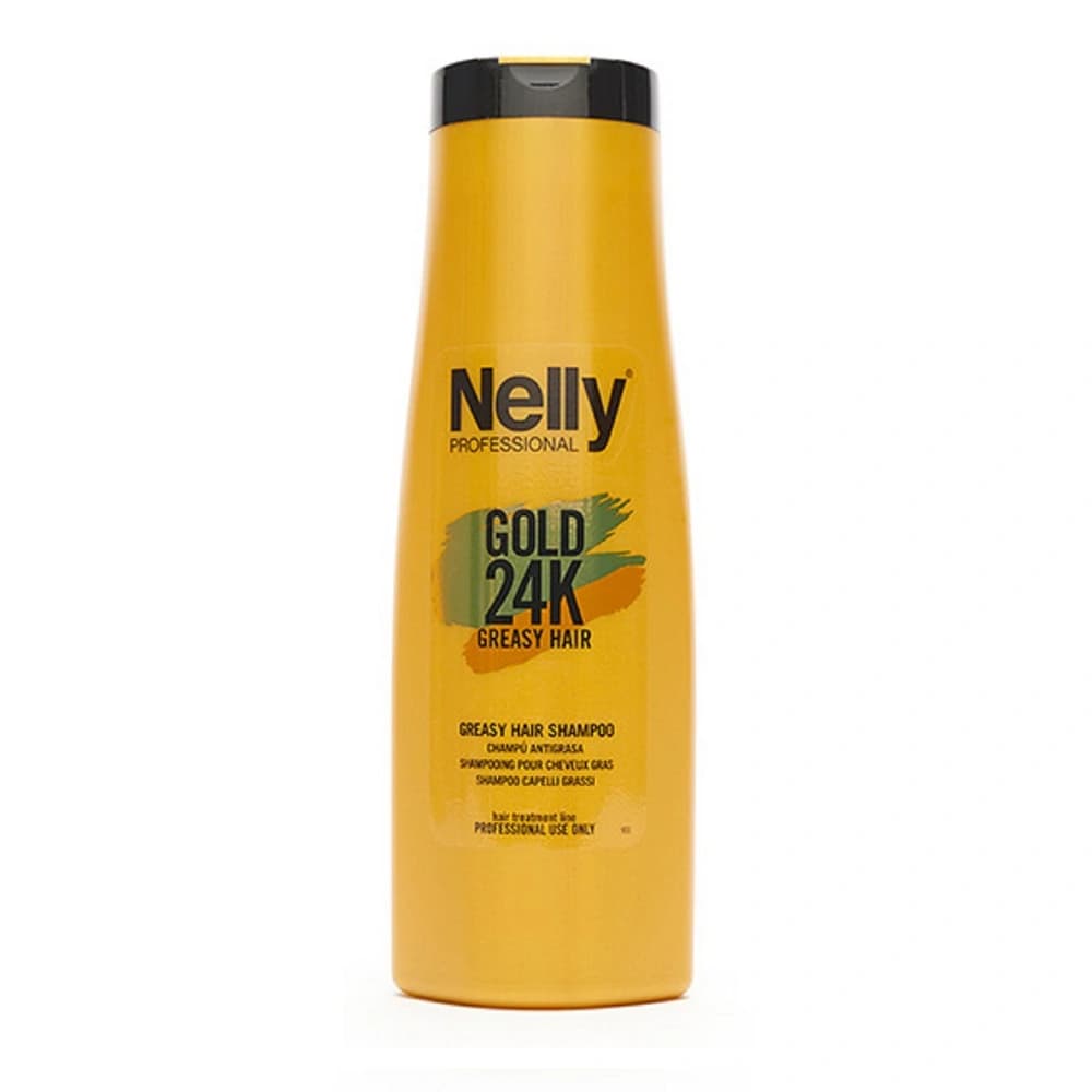 شامپو موی چرب نلی پروفشنال NELLY مدل GREASY HAIR