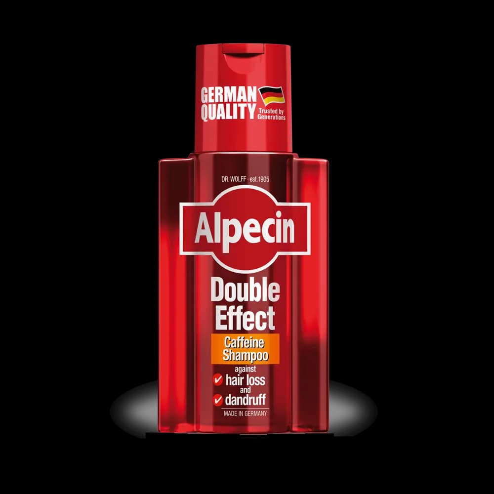 شامپو ضد ریزش و ضد شوره دابل افکت آلپسین ALPECIN