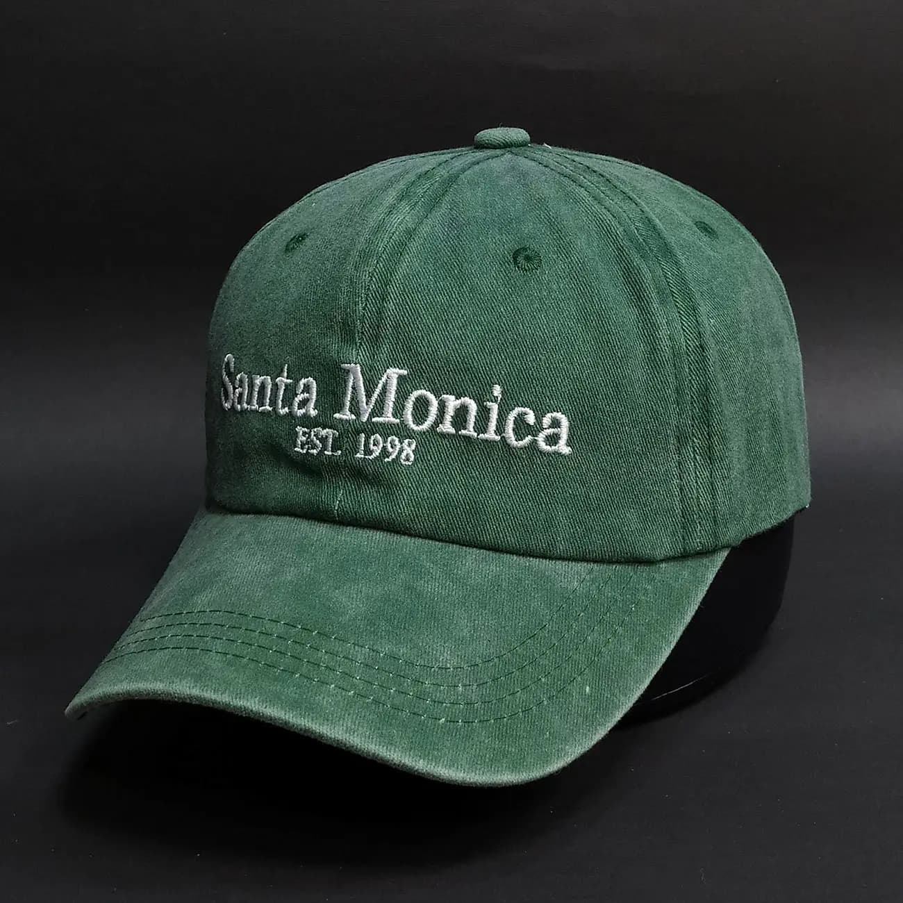 کلاه بیسبالی کتان سنگشور Santa Monica | کلاه ساحلی وینتیج با استایل اسپرت، کژوال و طراحی خاص