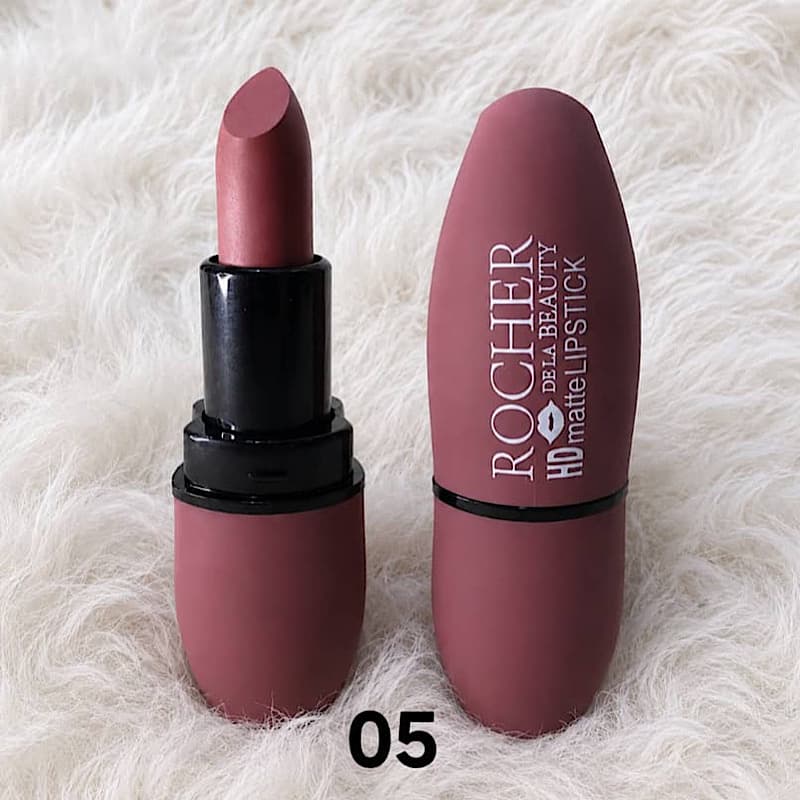 رژ لب جامد روچر مدل Dela Beauty در 6 رنگ — تصویر ۷