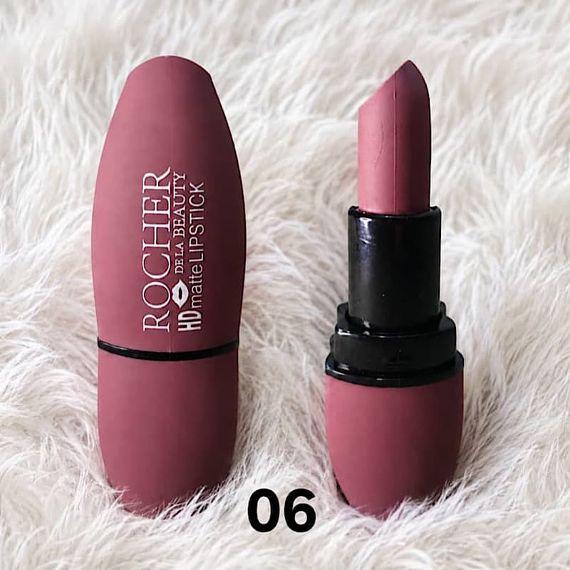 رژ لب جامد روچر مدل Dela Beauty در 6 رنگ — تصویر ۸