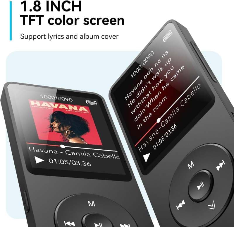 پخش کننده موسیقی MP3 برند AGPTEK مدل A02X با ظرفیت 32 گیگابایت — تصویر ۷