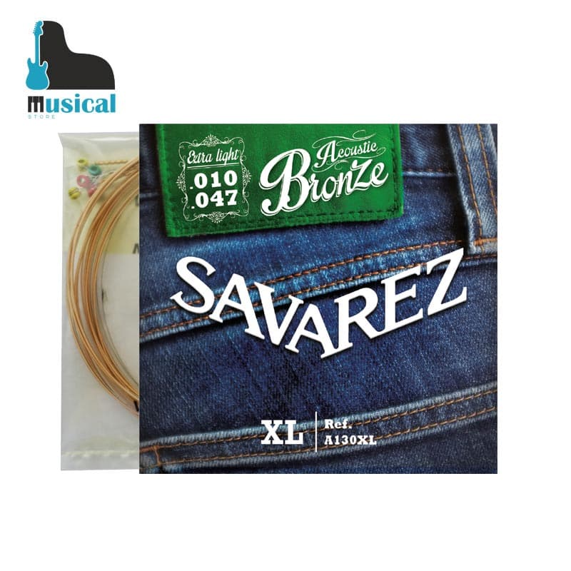 سیم گیتار آکوستیک Savarez-A130XL — تصویر ۴