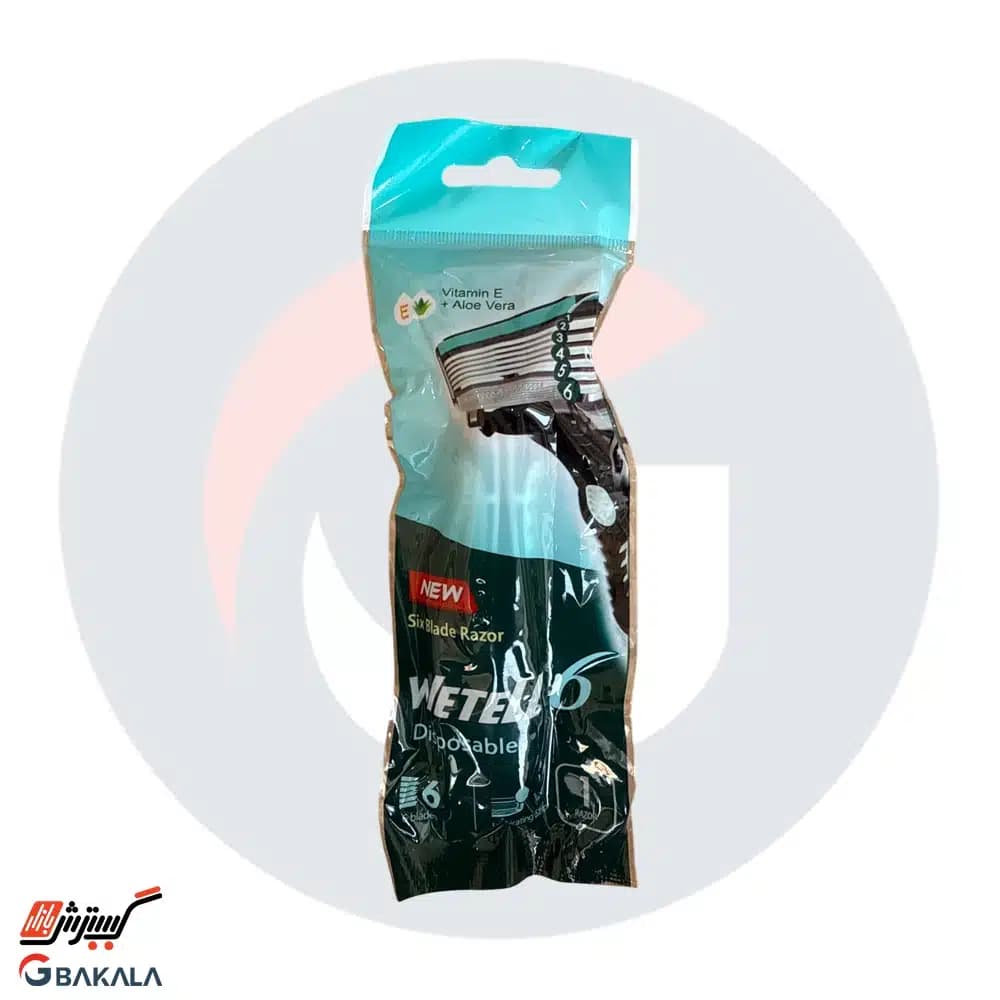 ژیلت 6 لبه ویتل 1 عددی — تصویر ۲