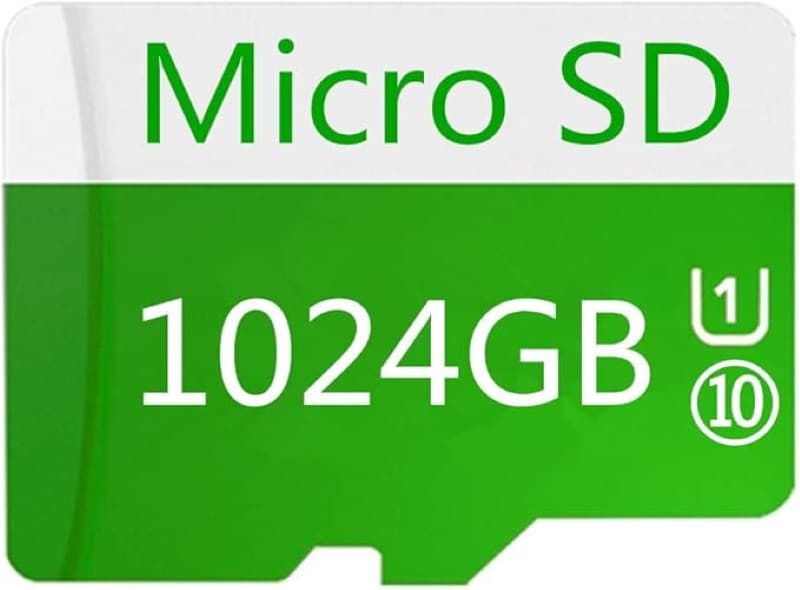 کارت حافظه یک ترابایت میکرو SOONAK با سرعت بالا کلاس 10، ظرفیتهای 1024 گیگابایت به همراه آداپتور SD — تصویر ۲