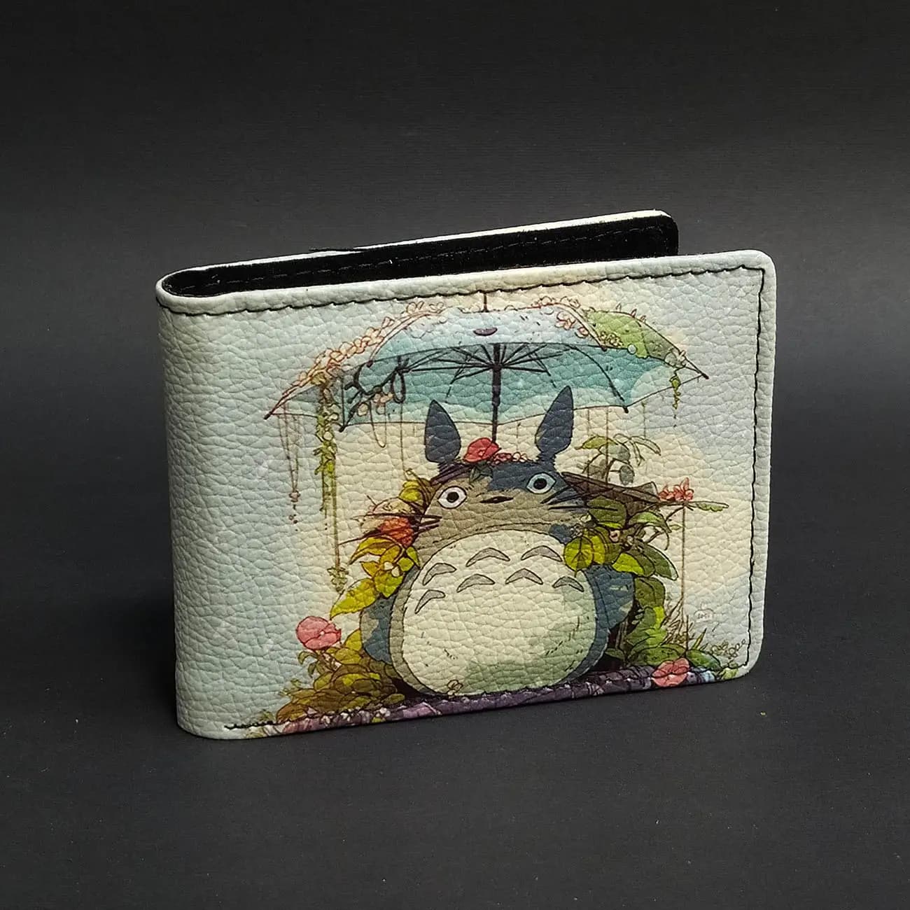 کیف پول چاپی طرح Totoro جنگل جادویی | کیف پول فانتزی توتورو Studio Ghibli برای طرفداران انیمه