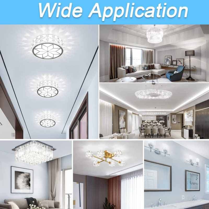لامپ‌های LED G9 برند VLIO سفید خنک 5 وات بسته 10 عددی معادل لامپ‌های هالوژن 40 وات،vlio g9 -32smdمدل — تصویر ۷