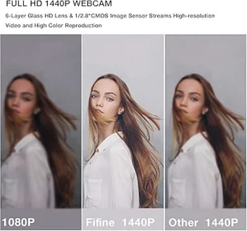 وب کم FIFINE 1440P مدل K420 — تصویر ۷