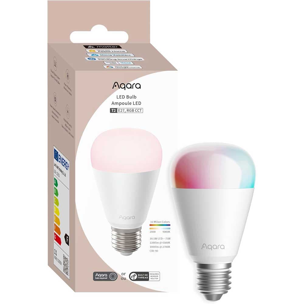 لامپ RGB هوشمند Aqara مدل T2 پایه E27