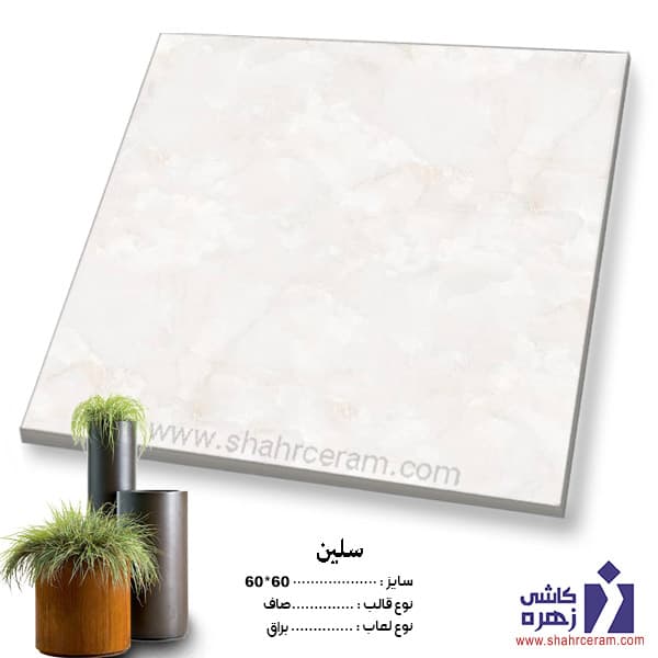 سرامیک پرسلان سلین 60*60 کاشی زهره