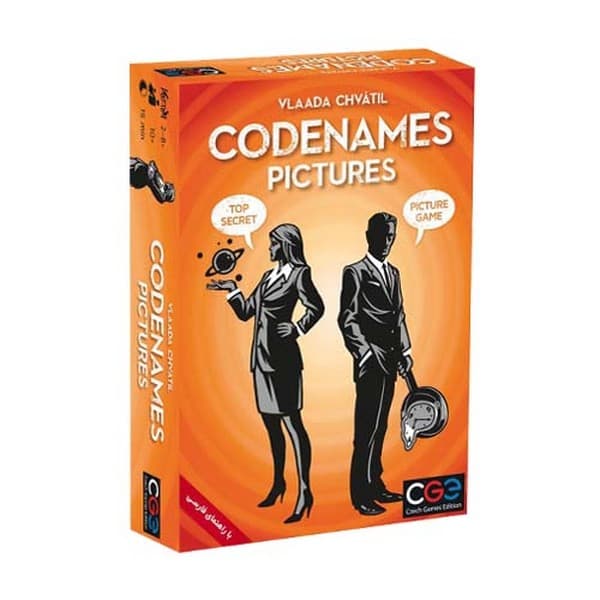 بازي کد نیمز تصاویر Code Names Pictures (سرزمین ذهن زیبا) جعبه ای