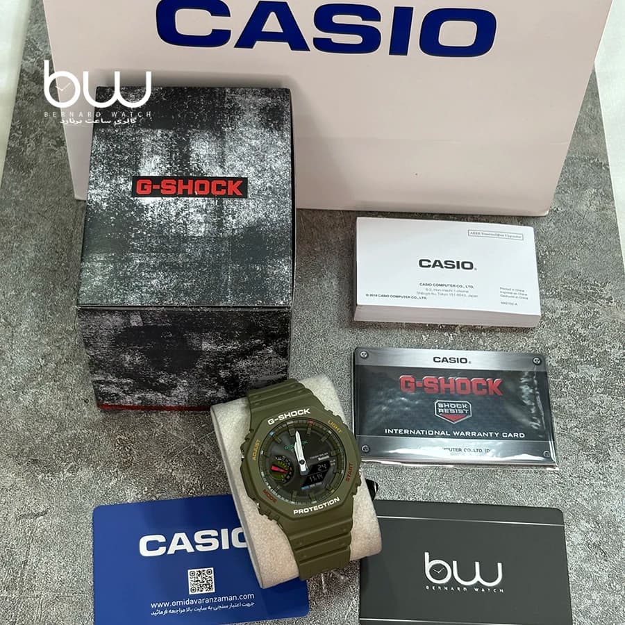 ساعت مچی جی شاک G-SHOCK کاسیو مدل CASIO GA-B2100FC-3A — تصویر ۴