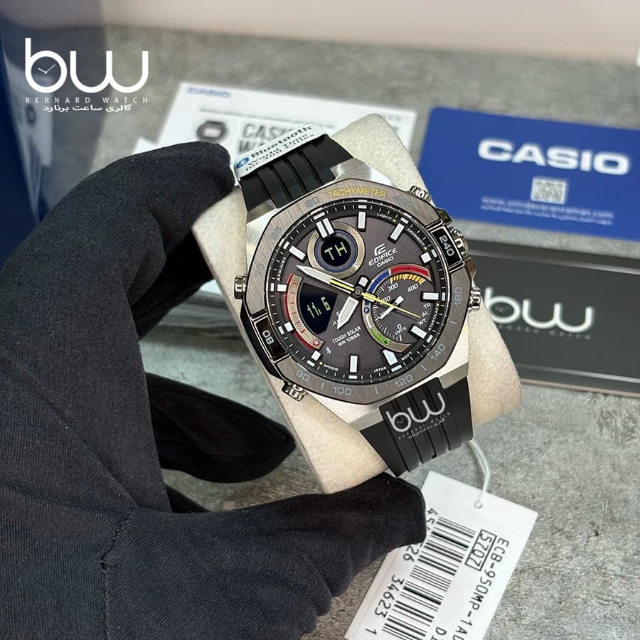 ساعت مچی مردانه کاسیو EDIFICE مدل ECB-950MP-1A — تصویر ۲