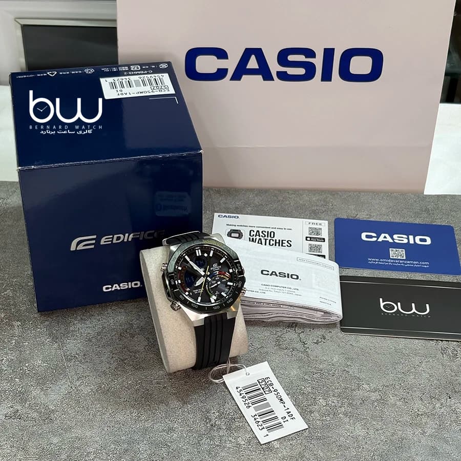 ساعت مچی مردانه کاسیو EDIFICE مدل ECB-950MP-1A — تصویر ۵