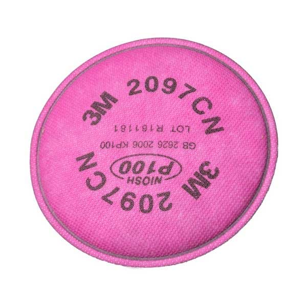 فیلتر ماسک 3M مدل P100 کد 2097 بسته دو عددی