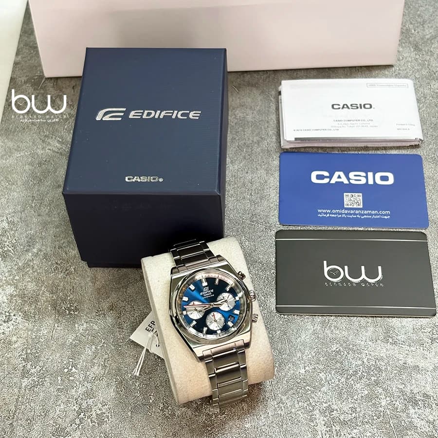 ساعت مچی مردانه کاسیو EDIFICE مدل EFB-730D-2AV — تصویر ۴