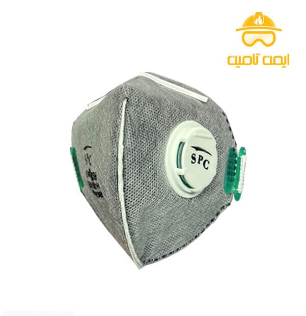 ماسک سوپاپدار SPC مدل FFP3 HY8236 (بسته 12 عددی) — تصویر ۵