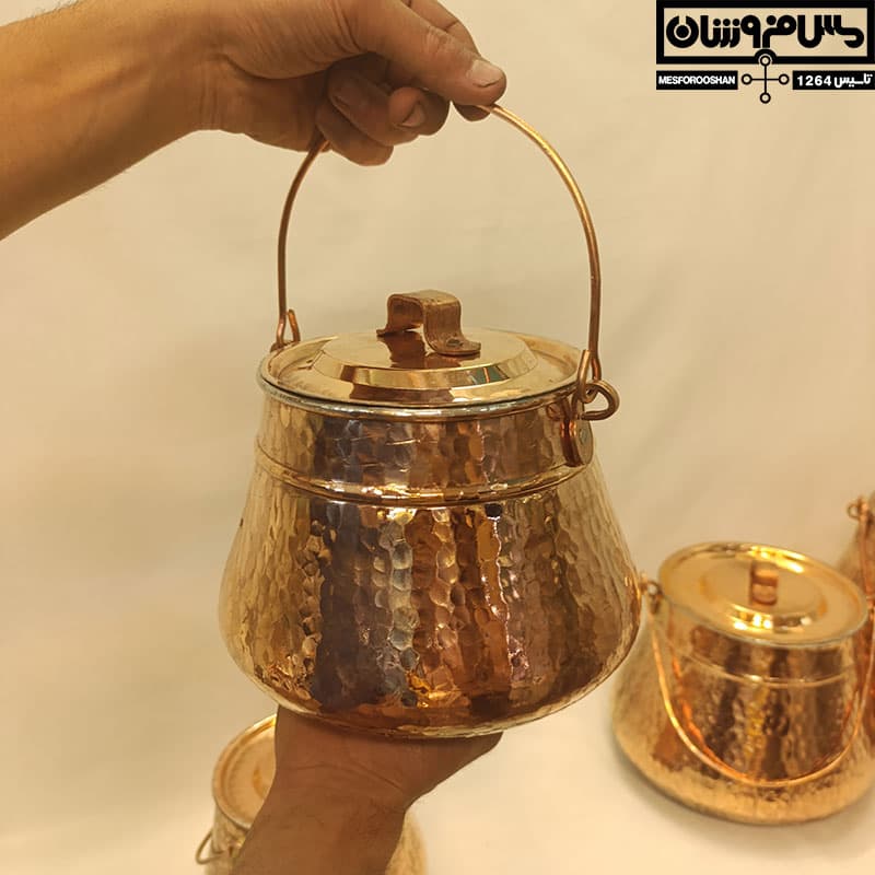 دیزی مسی دستساز سایز 1 مدل تختی — تصویر ۸