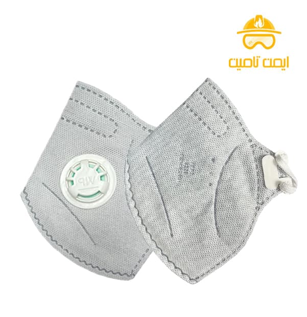 ماسک ایمنی سوپاپدار FFP2 8226 N95 (بسته 12 عددی)