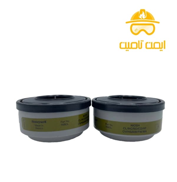 فیلتر نوار زیتونی هانیول مولتی گاز مدل 75scl (نورث) |بسته 2 عددی