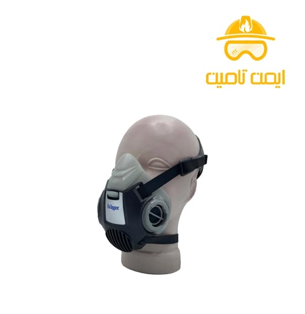 ماسک ایمنی نیم صورت دراگر آلمان مدل xplore 3300 — تصویر ۴