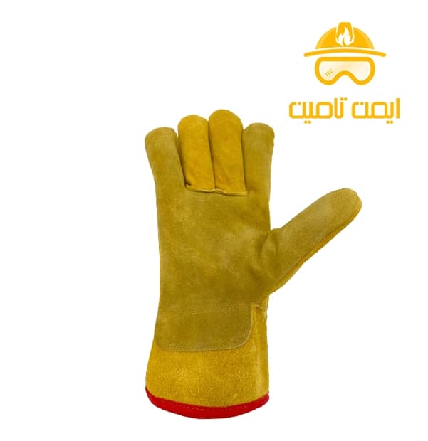 دستکش ایمنی کف چرم ipz — تصویر ۵