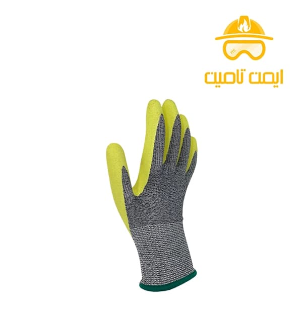 دستکش ایمنی ضدبرش و آنتی کات پاکستانی — تصویر ۳