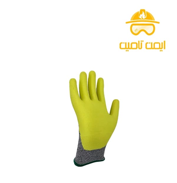 دستکش ایمنی ضدبرش و آنتی کات پاکستانی — تصویر ۴