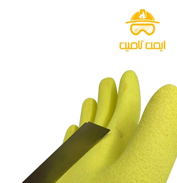 دستکش ایمنی ضدبرش و آنتی کات پاکستانی — تصویر ۵