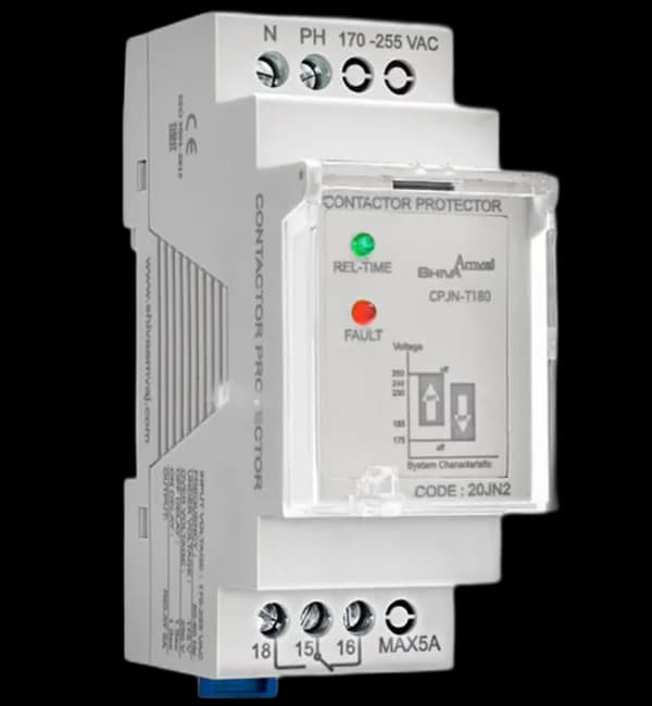 محافظ کنتاکتور 180 ثانیه شیوا امواج مدل CPJN-T180 — تصویر ۲