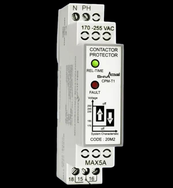 محافظ کنتاکتور 1 ثانیه شیوا امواج مدل CPM-T1