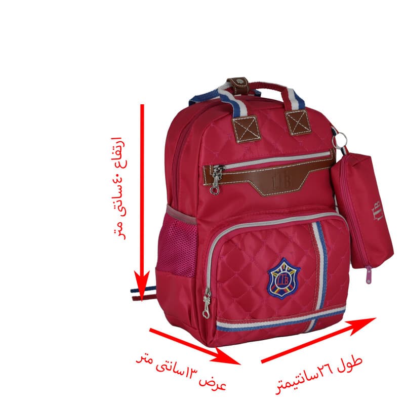 کوله پشتی ال تی بی کد 67 به همراه جامدادی — تصویر ۳