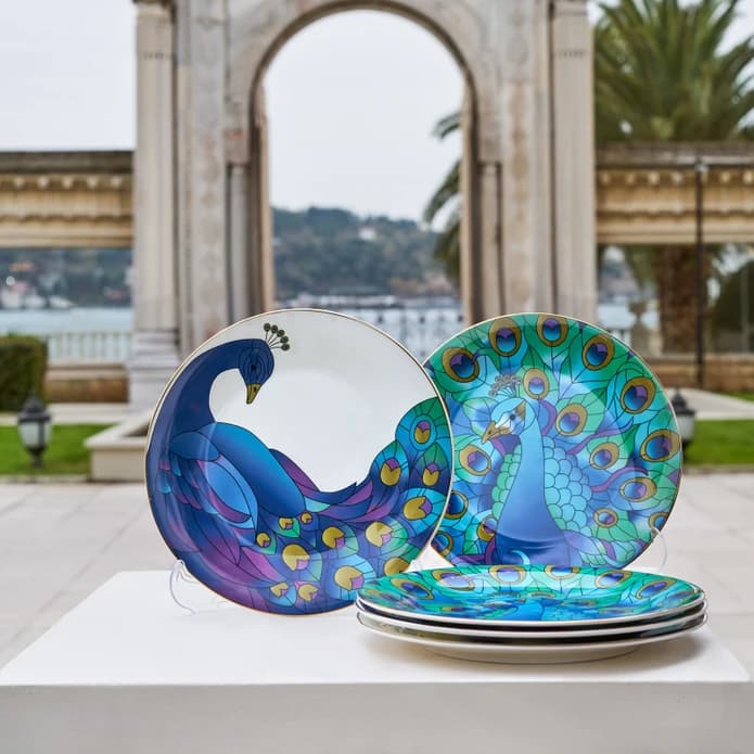 ست ظروف کیک خوری 6 پارچه کاراجا مدل X Çırağan Palace