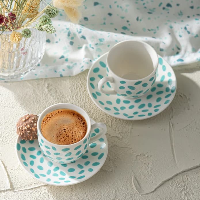 ست قهوه خوری ۲ نفره امسان مدل Eugeine — تصویر ۳