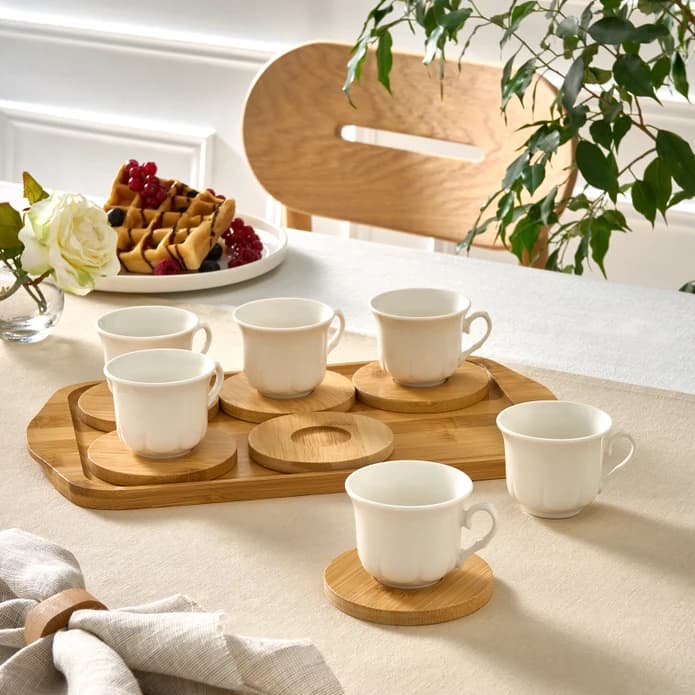ست قهوه خوری کاراجا مدل 6 نفره مدل Bambu