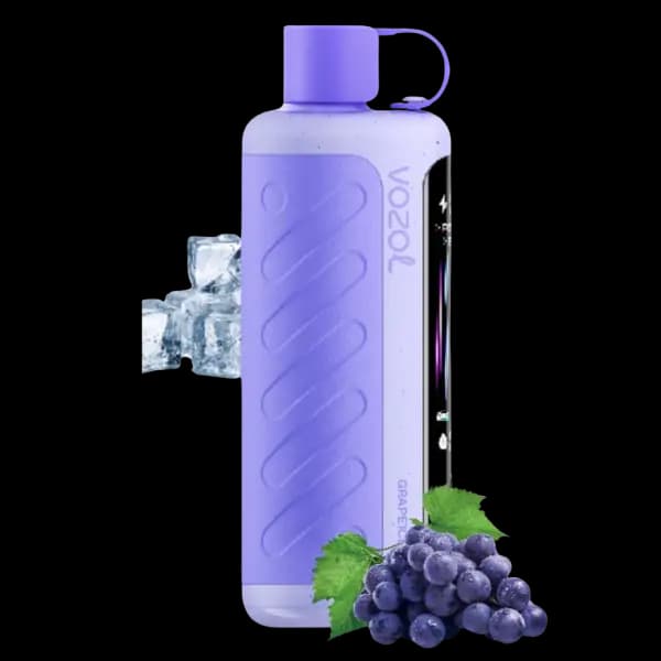 پاد یکبار مصرف وزول گیر هوکا انگور سیاه یخ 40000 پاف Vozol gear hookah blackcurrant ice pod