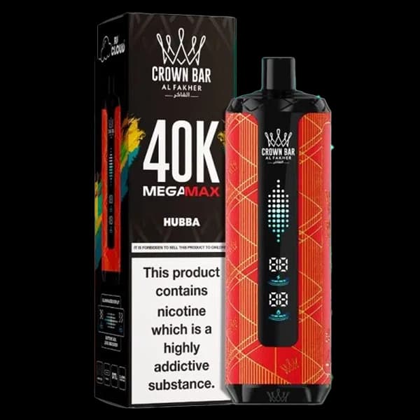 ویپ یکبار مصرف الفاخر مگامکس هوبا 40000 پاف alfakher megamax hubba vape