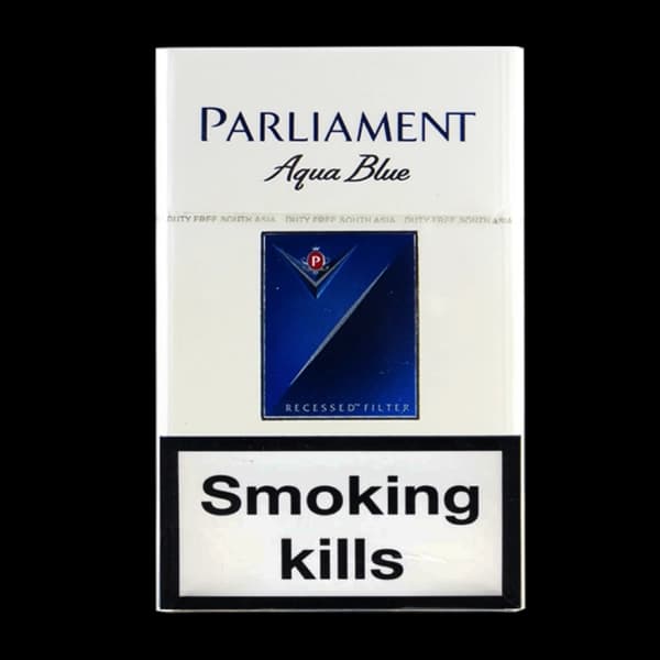 سیگار پارلیمنت آکوا بلو اسموک Parliament aqua blue smoke