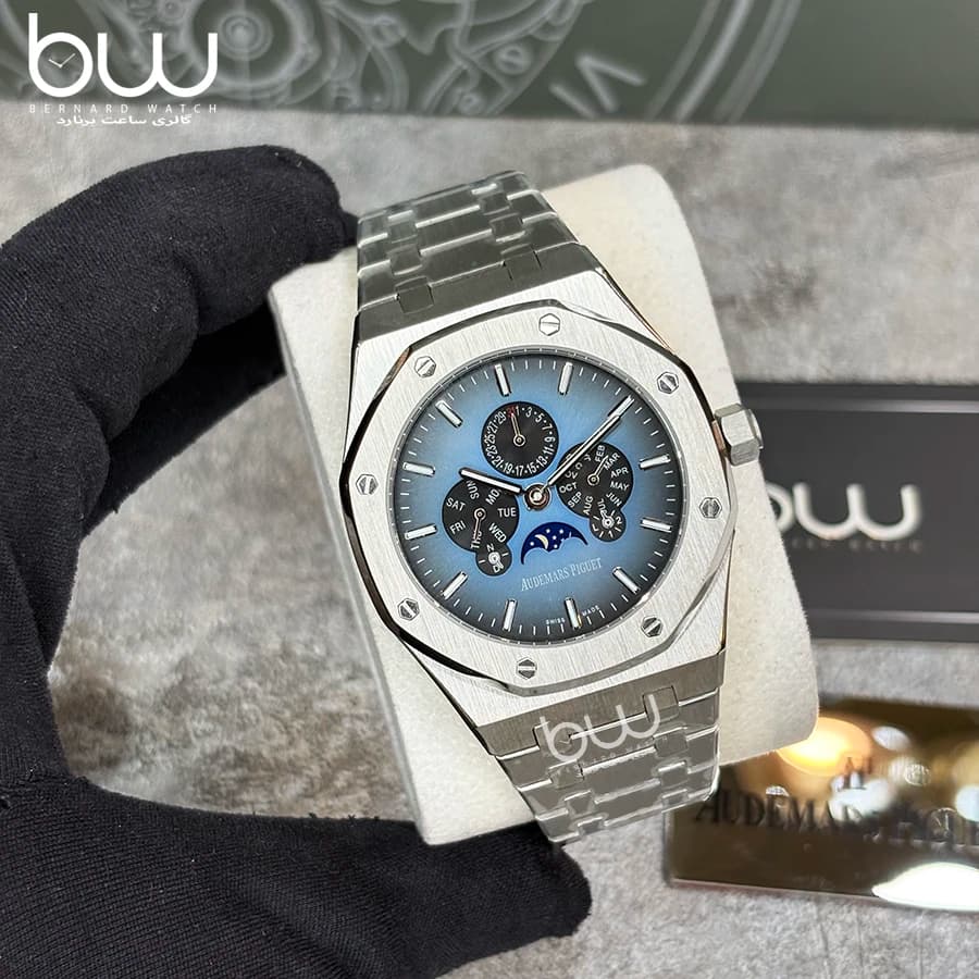 ساعت مچی اودمار پیگه مردانه مدل Royal Oak Perpetual Calendar — تصویر ۳